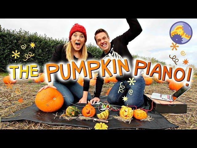 How to make a Pumpkin Piano! (using a Makey Makey!) | Maddie Moate