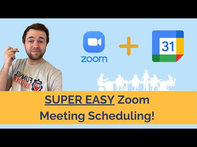 Schedule a Zoom Meeting with Google Calendar (Easy Zoom Meeting Scheduler)