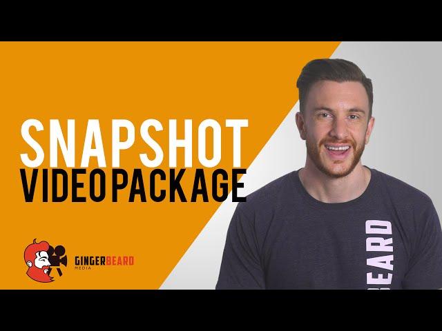 GINGERBEARD Media - Snapshot Video Package