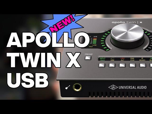 New Apollo Twin X USB DUO interface for Windows by Universal Audio