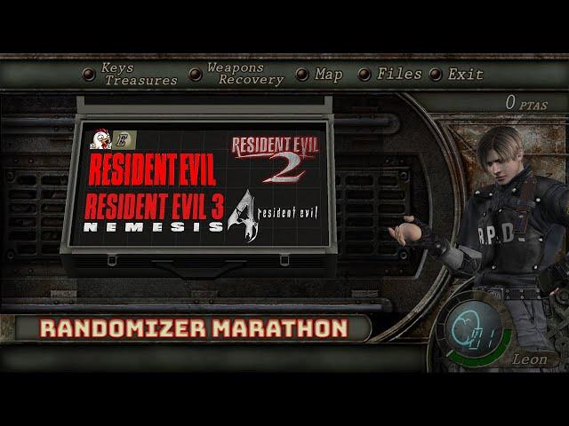 Resident Evil 1-4 Randomizer Marathon!