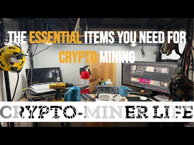 These are my favorite essential items for crypto