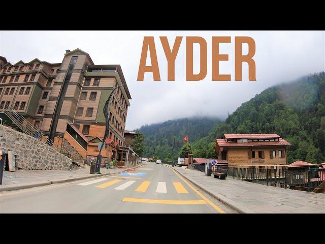 Driving to Ayder Yayla, Rize in 4k- Turkish Black Sea Summer 2021