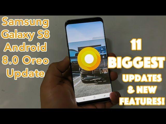 11 NEW FEATURES & CHANGES - 8.0 Oreo Update - Samsung Galaxy S8