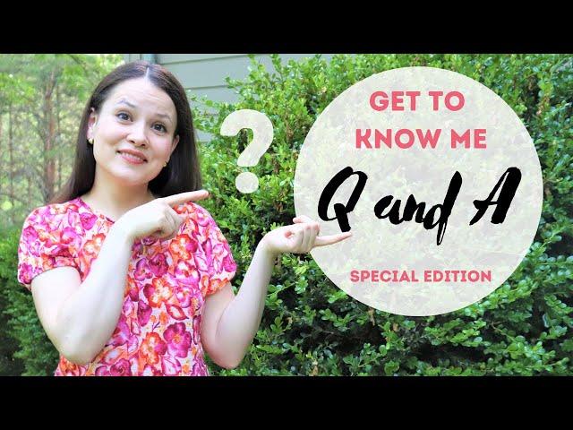 Where I am from? What's with my voice? and other questions in this Q&A. Let's chat!