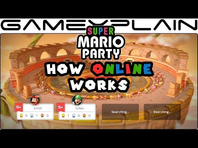 How Online Works in Super Mario Party (+Gameplay)