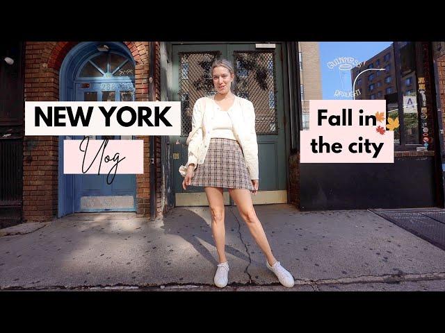 NYC Weekend in my Life Vlog! Fall in the city 