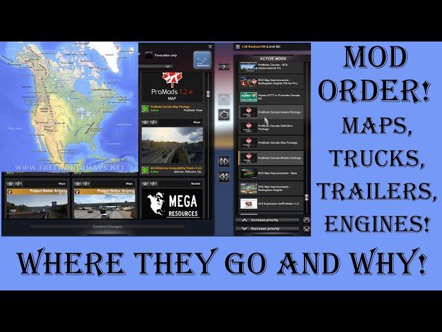 ATS | My Current Map and General Load Order 1 48 | Why Load Order Matters!