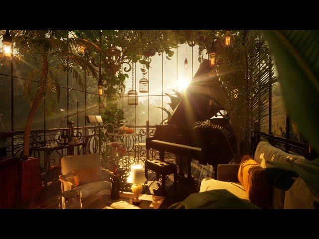 ️️A Lyrical Afternoon In a Private Sunroom I Immersive Experience [4K]