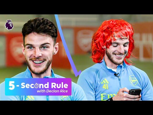 Bukayo Saka: “THAT’S EMBARRASSING!”  | Declan Rice & Arsenal | 5-second Rule