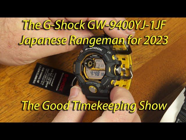 The New GW-9400YJ G-Shock Rangeman Japanese Edition with Yellow Carbon Fiber Band In Depth Review