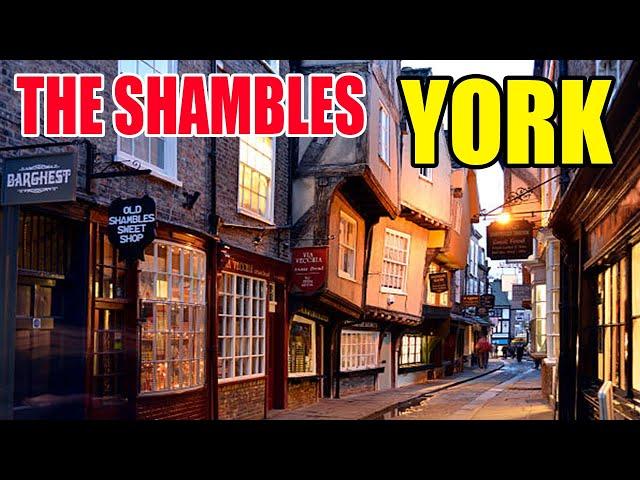 A Tour Of YORK: What A SHAMBLES!