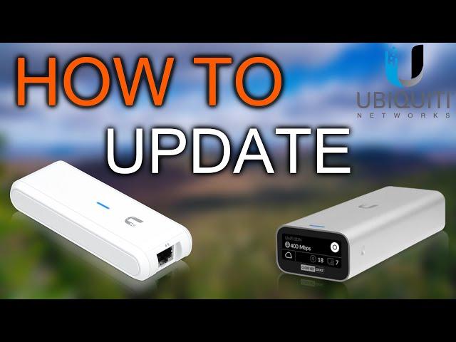 How to Firmware Update Ubiquiti Cloud Key and UniFi Controller