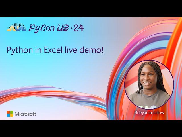 Python in Excel live demo!