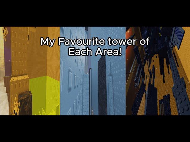 Jtoh  - My favourite Tower in Every area