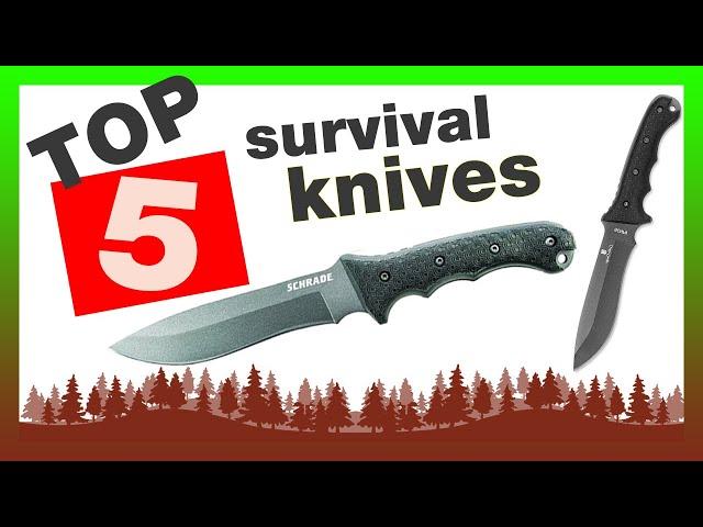 Best Fixed Blade SURVIVAL KNIVES ⭐ TOP 5 ⭐ 2020 on Amazon