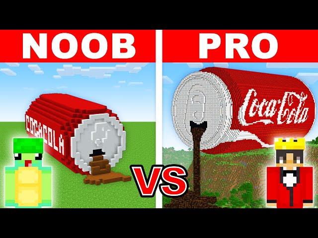 NOOB vs HACKER: I Cheated in a Build Challenge in Minecraft