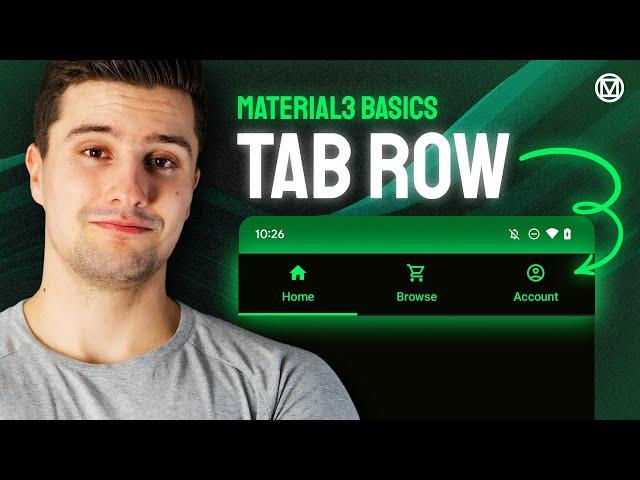 Swipeable Tab Rows - UX With Material3