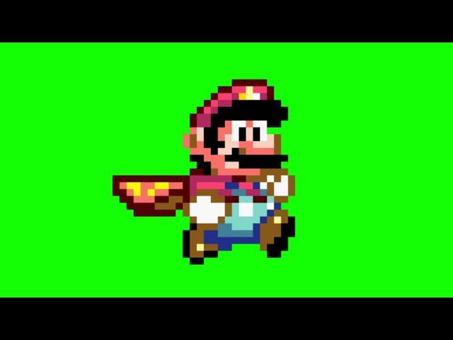 Super Mario Running - Green Screen Effect