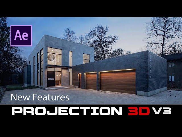 All New Features in Projection 3D v3 for After Effects