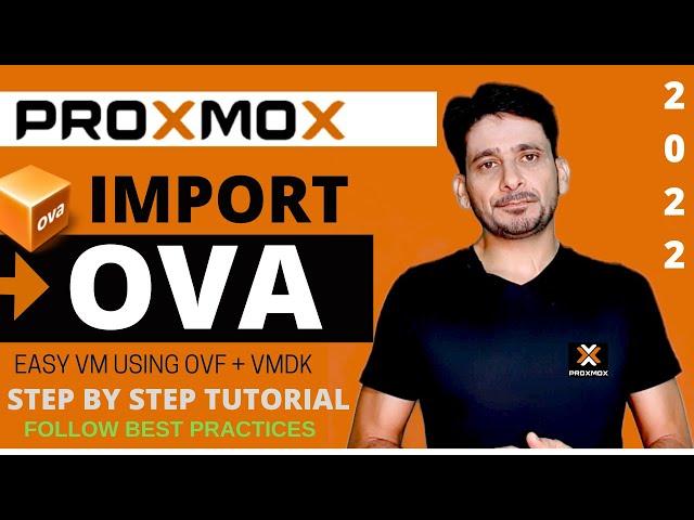 Proxmox Import OVA // Create VM using OVF and VMDK