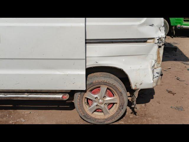 Suzuki Carry Bolan Back Side Accident Amazing Repairing In The Local Workshop