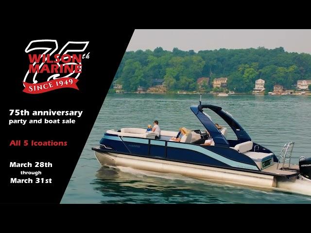 Wilson Marine   75th Anniversary Sale   WilsonBoats com