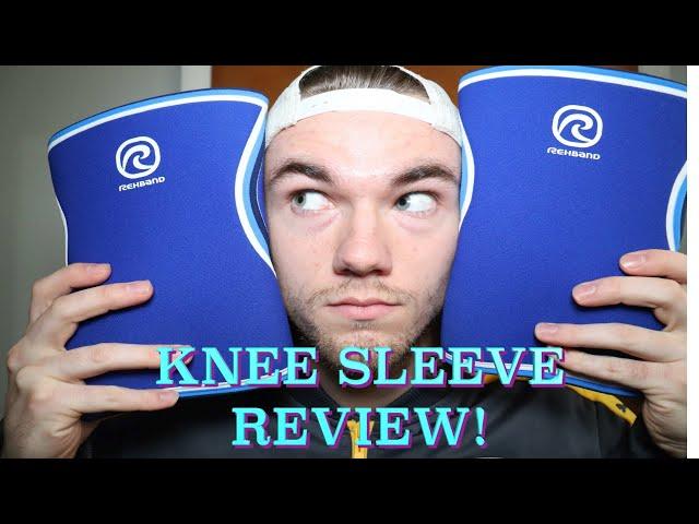 KNEE SLEEVES REVIEW! Rehband 7mm Knee Sleeves for Squats/Powerlifting/Bodybuilding 7084! Worth It??