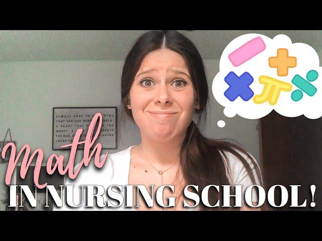 YOUR GUIDE TO MATH IN NURSING SCHOOL | Step-by-Step Examples | Making Med Math Easy!