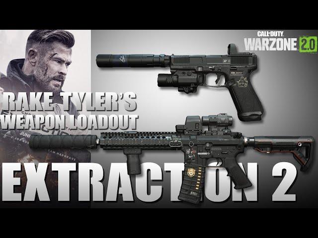 EXTRACTION 2 - Rake Tyler's weapon loadout #warzone2season4  #codmw2 #warzone2