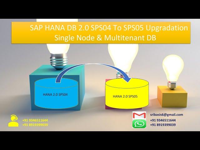 SAP HANA 2.0 SPS 05 -Installation and Administration || How to upgrade the HANA 2.0 SPS 04 TO SPS05