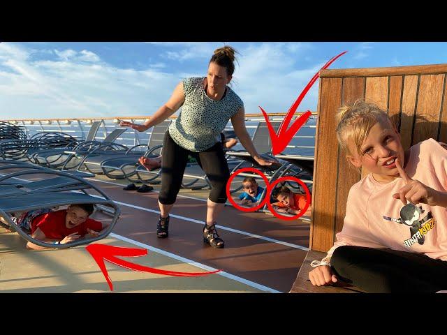 Hide and Seek on a Cruise Ship!