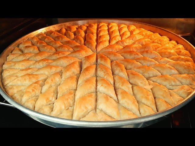 Yıldız Kesim Baklava tarifi  Baklava Nasıl Açılır  Tüm püf noktaları ile Baklava yapımı