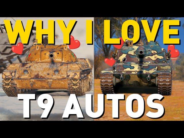 Why I LOVE T9 autoloaders in World of Tanks!