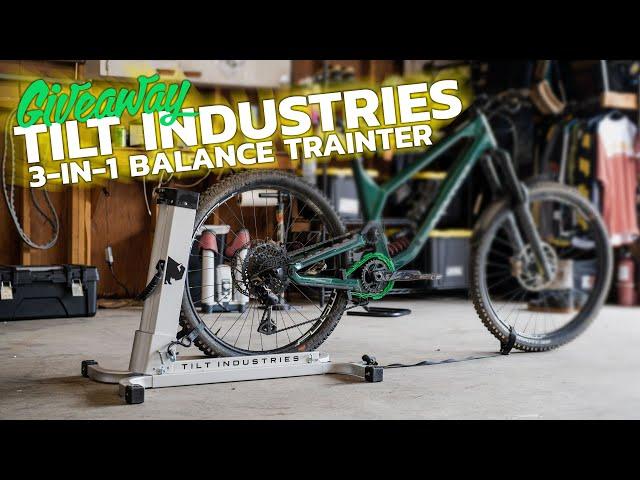 Tilt Industries Manual Trainer Bike Work Stand and Storage - #mtb