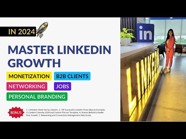 Shraddha Shrivastava LinkedIn Growth Mastery Course 2024 to build personal brand and generate leads