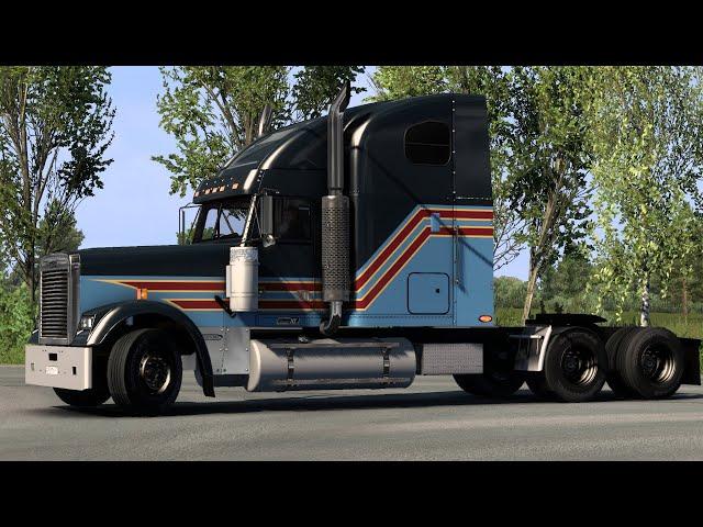 1016 / ETS 2 1.53 / Русская сборка / Пробная поездка на "Freightliner Classic XL"