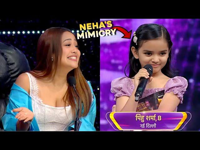 Pihu Sharma Cutest Contestant In Superstar Singer 3 | Mimicry & Singing Reaction