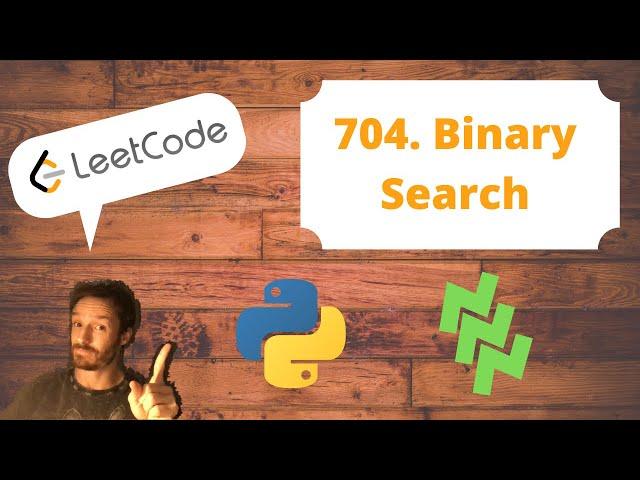 Leetcode - 704 - Binary Search with Python