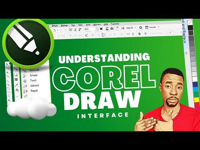 Understanding CorelDraw user Interface | CorelDraw  Beginners tutorial 2023