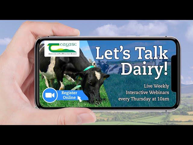 Let's Talk Dairy - Recent study of lameness on Irish pasture-based dairy farms