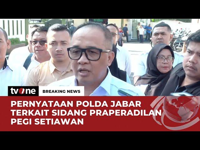 Polda Jabar Pastikan Penetapan Tersangka Pegi Setiawan Sudah Sesuai | Breaking News tvOne