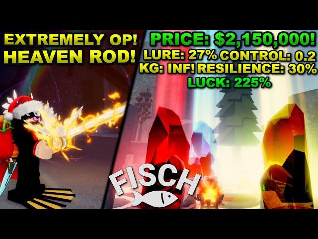 Unlocking The HEAVENS ROD (BEST ROD IN THE GAME) In Roblox Fisch... Here's What Happened!