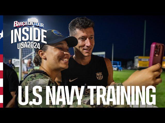 BARÇA & THE U.S NAVAL ACADEMY + KOUNDE IS BACK! INSIDE TOUR (day 5) | FC Barcelona 