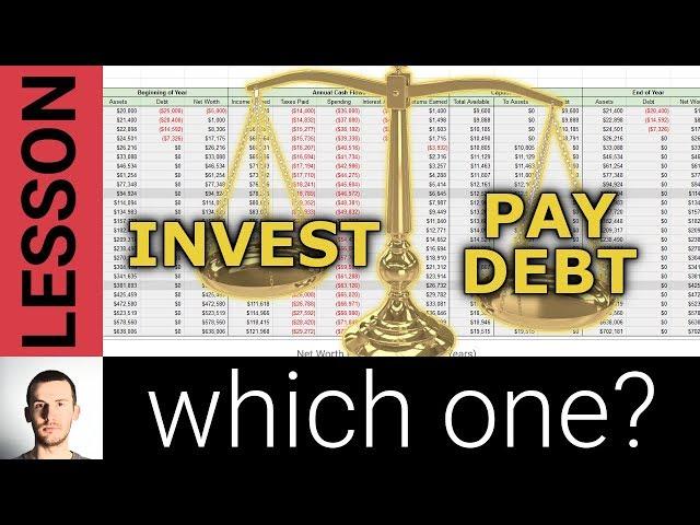 Should You Invest or Pay Off Debt? (Full Analysis with Google Sheets Calculator)