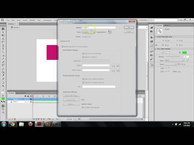 Adobe Flash CS6 Introduction Tutorial