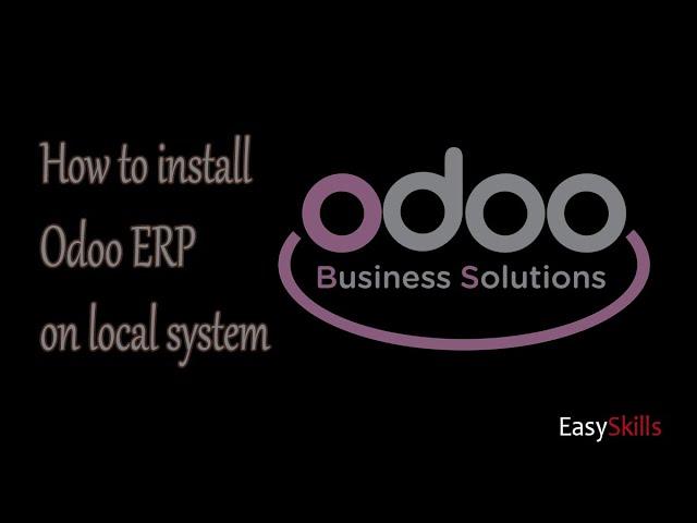 How to install Odoo ERP on local system