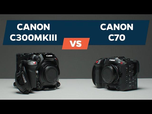 Canon C70 vs C300MKIII Image Quality Comparison