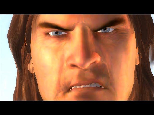 Oblivion but Sean Bean has 200% Aggression