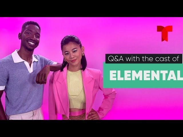 The cast of Elemental share why UP and Inside Out are their favorite Pixar films | Telemundo English